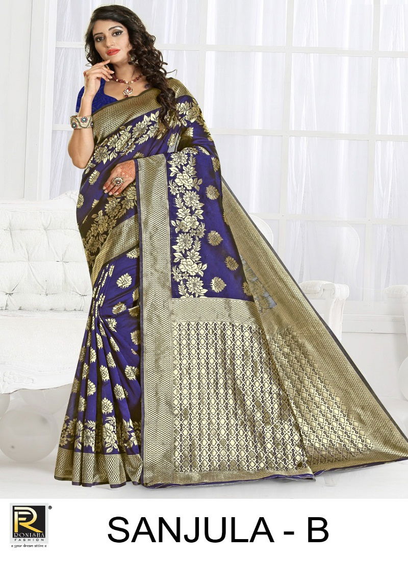 Anmol Creations New Designer Heavy Party Wear Fancy Saree