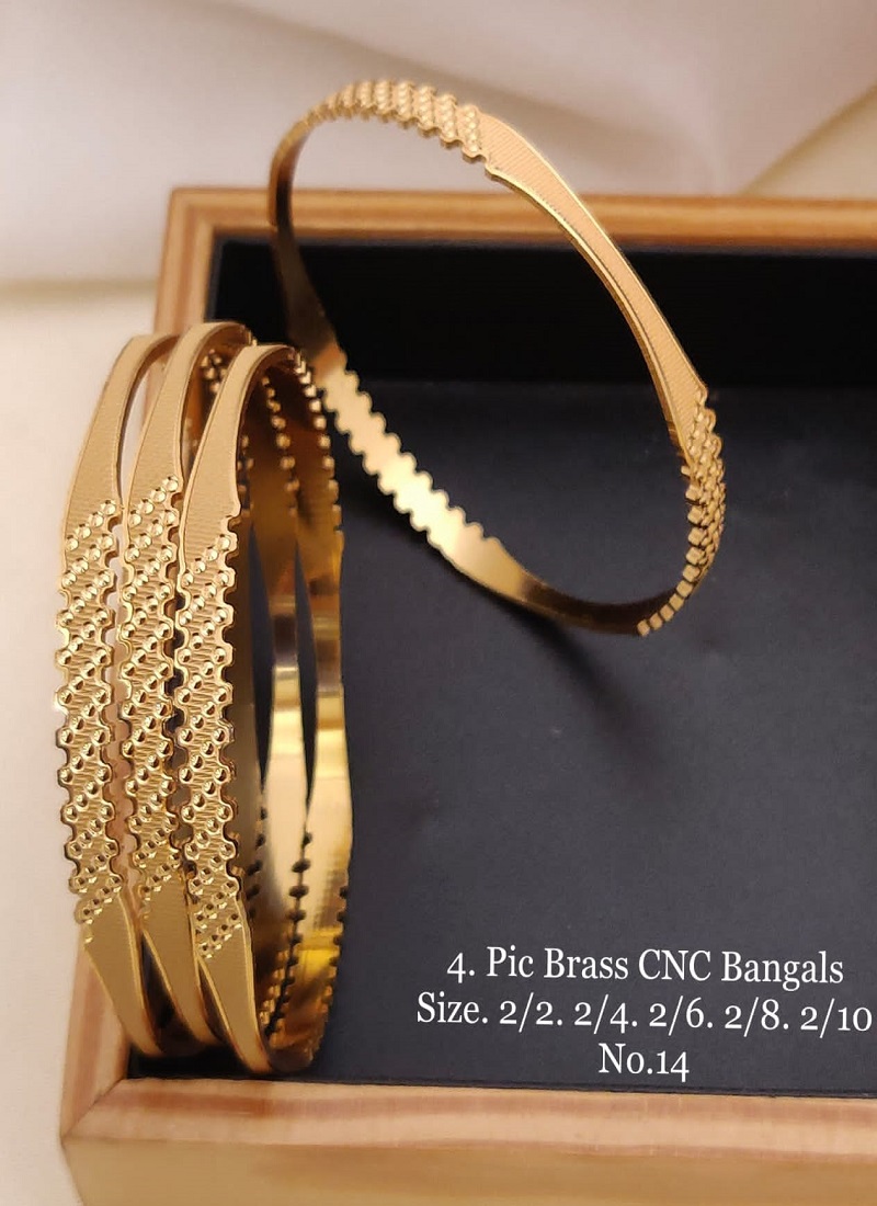 Siddham Accessories Brass Cng Metal Bangels Catalog - The Ethnic World