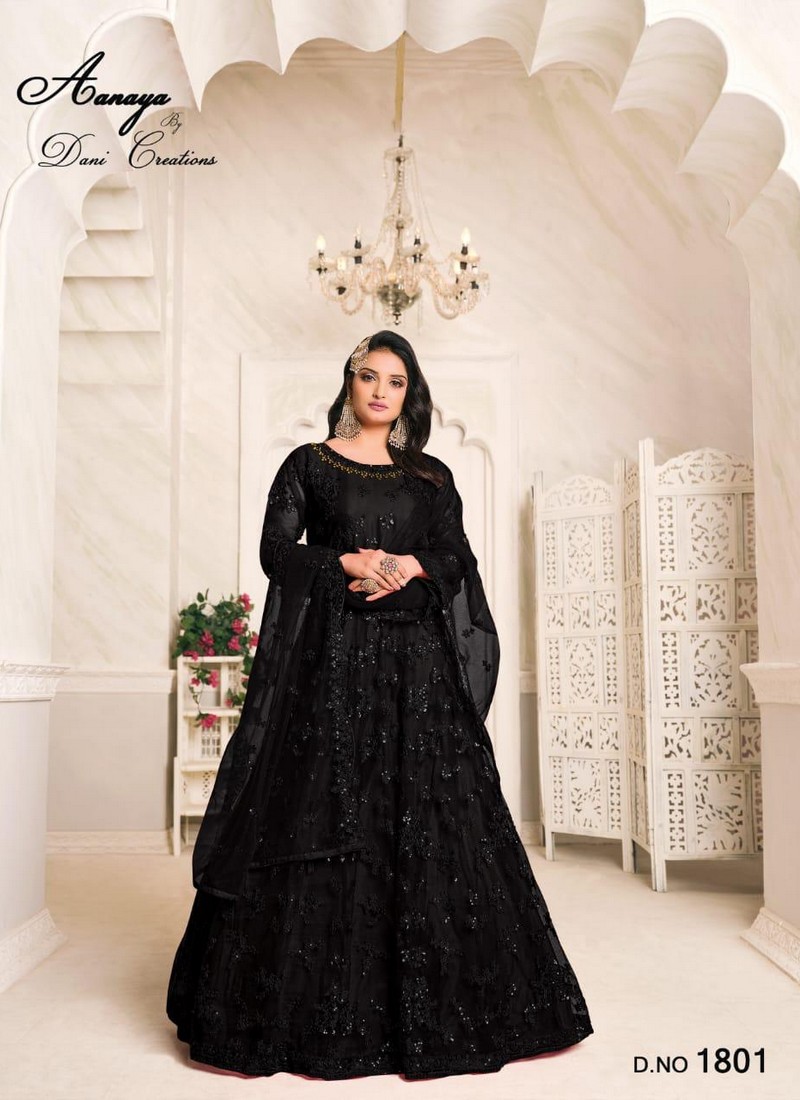 Trending Bollywood Style Readymade Black Gown For Women – FOURMATCHING