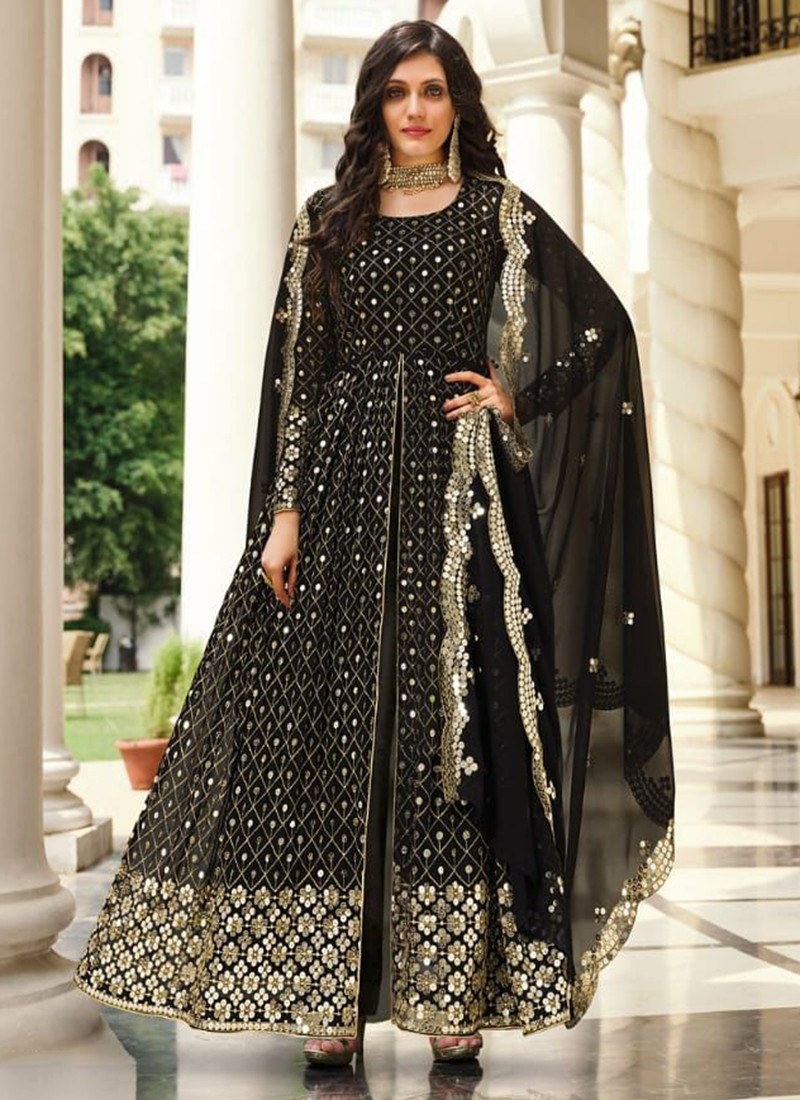 Pakistani Anarkali Party Wear Fancy Suit Salwar Kameez New Designer Indian  Dress | eBay