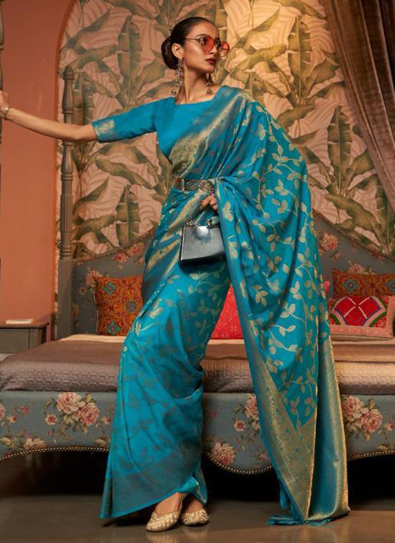 Sarees Online USA | Buy Indian Saris | Latest Saree Designs USA: Mustard  and Dark Green