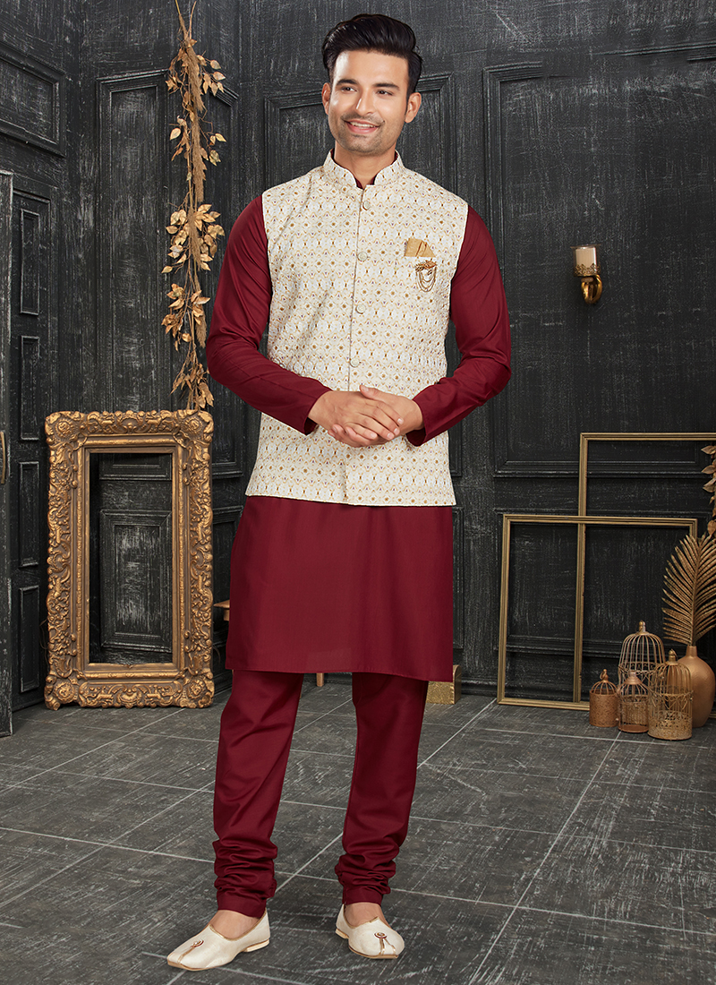 Maroon modi outlet coat