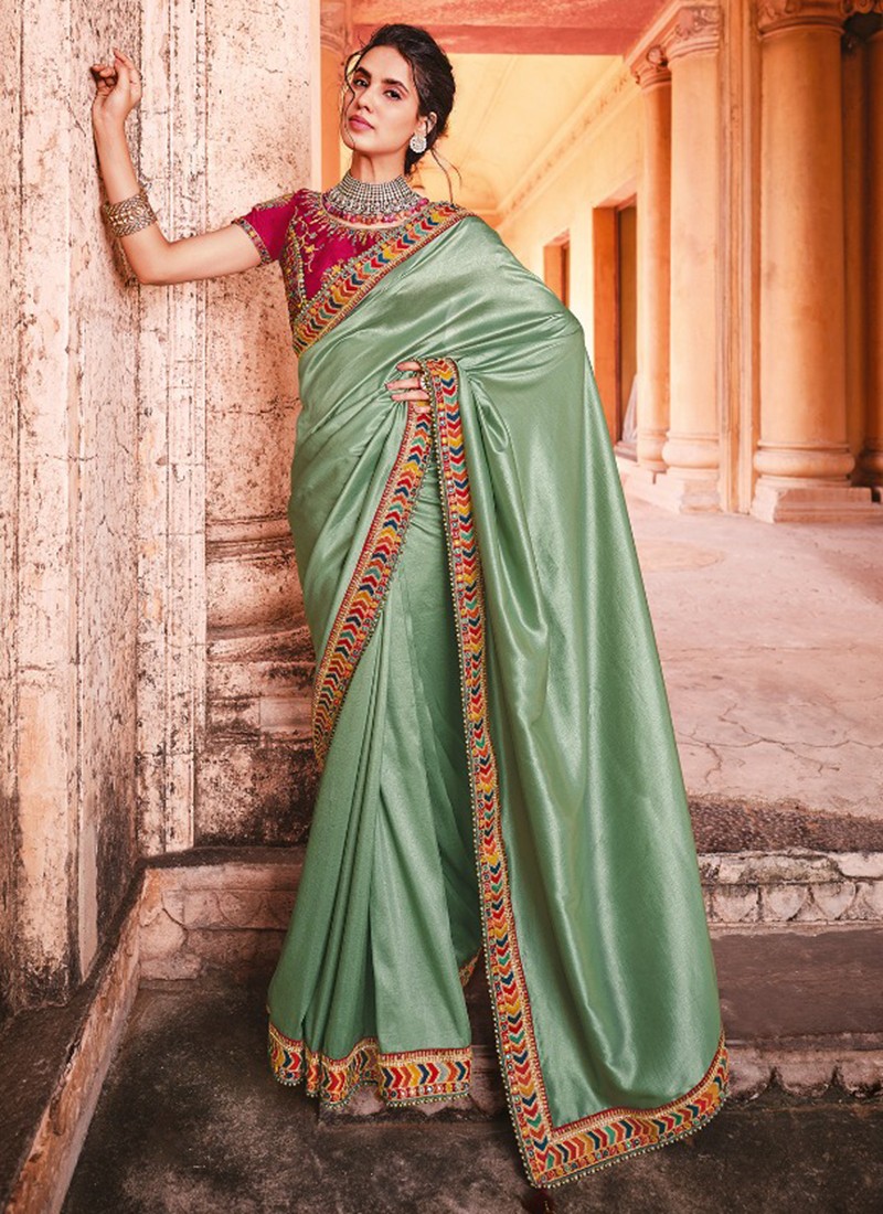 Pista Green Colour NEEL MADHAV MIRISHA New Designer Heavy Wedding Wear ...