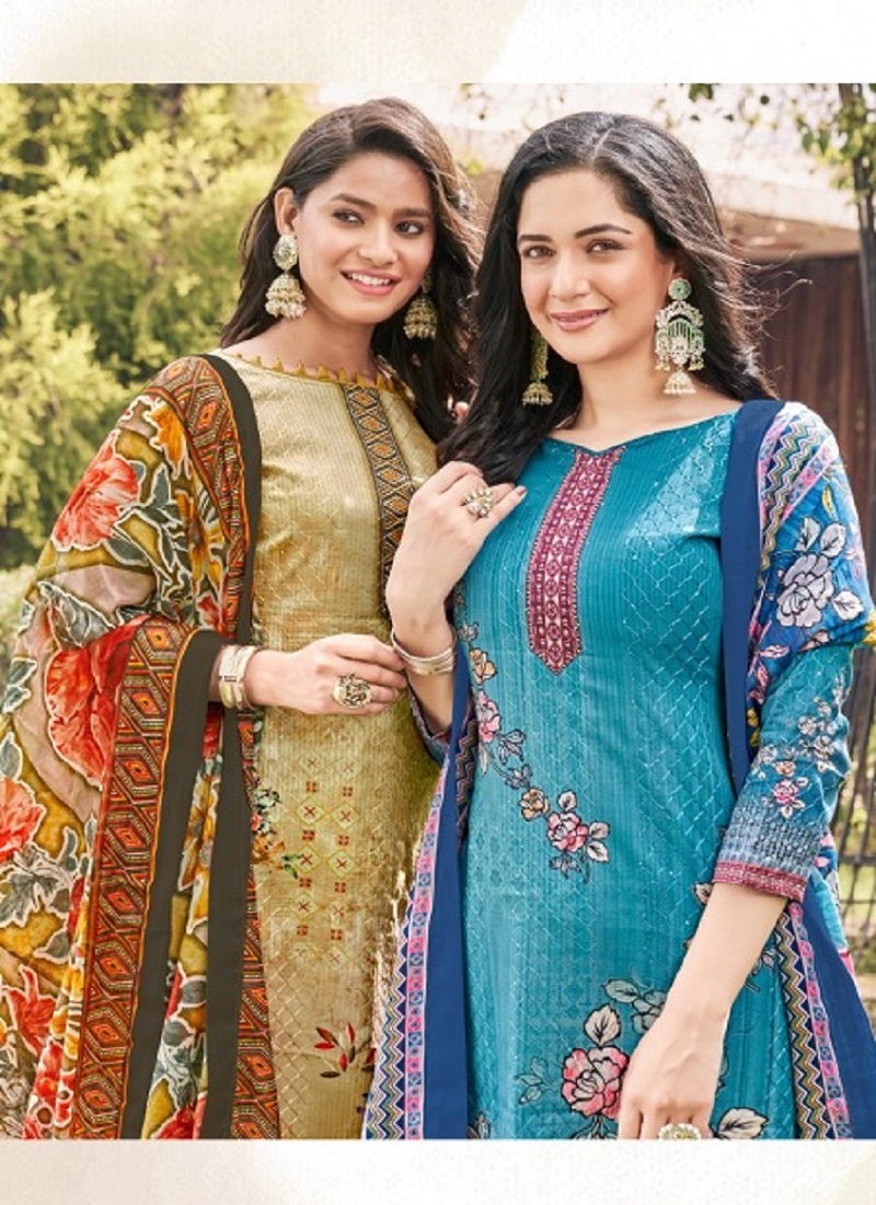 Kesar Karachi Wedding Collection Silk Upada With Pattern And Designer  Byelegant Embroidery Suit Salwar 1007