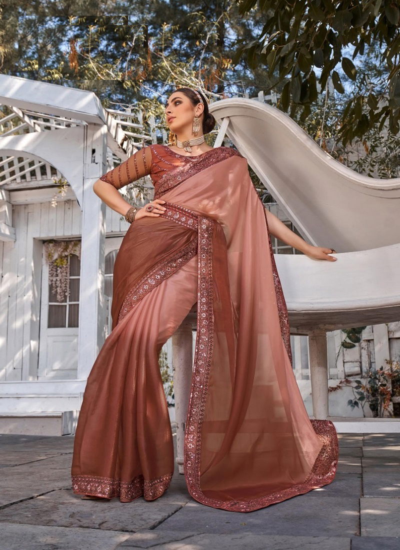 Cindrella Gold Edition Fancy Designer Wear Wholesale Party Wear Sarees Catalog