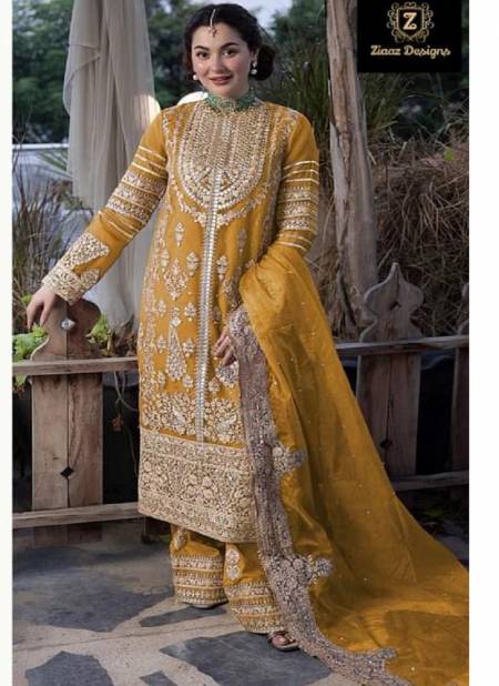 393 A To D By Ziaaz Designs Semi Stitched Pakistani Suits Suppliers in India
