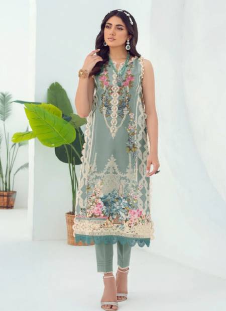 484 And 486 By Taj Embroidery Cotton Pakistani Salwar Suits Wholesale Price In Surat
