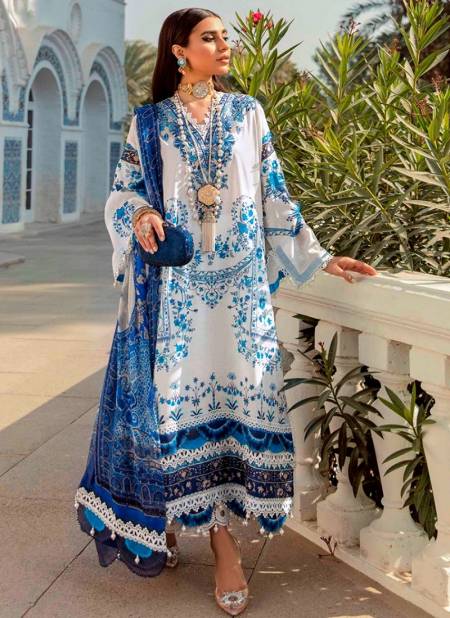 523 And 524 Taj Cotton Printed Embroidery Pakistani Suits Wholesale Price In Surat
