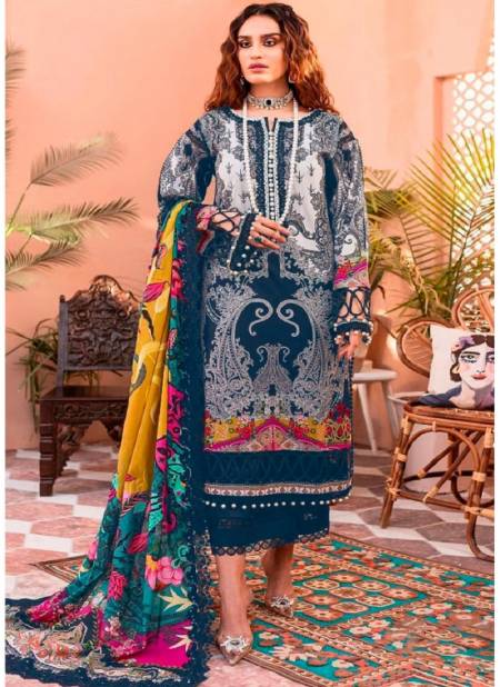 539 And 540 Taj Printed Embroidery Cotton Pakistani Suits Wholesale Shop In Surat
