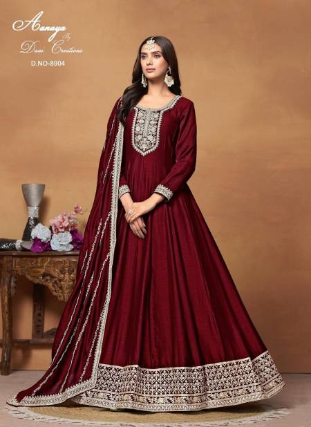 Aanaya Vol 189 By Twisha Art Silk Gown With Dupatta Wholesale Price In Surat