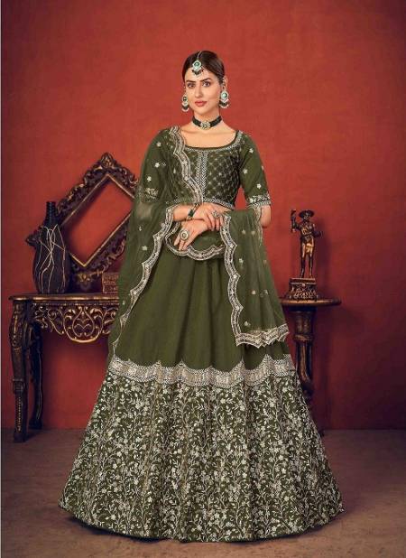 Bridesmaid Vol 13 By Khushboo Art Silk Designer Lehenga Choli Catalog