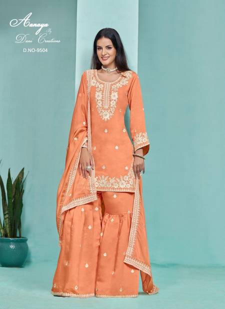 Aanaya Vol 195 By Twisha Designer Wear Sharara Suit Exporters In India