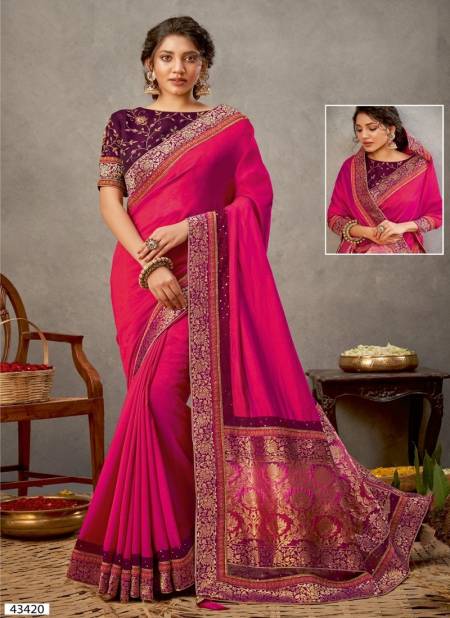 Norita Vol 2 By Mahotsav Wedding Wear Designer Saree Wholesalers In Delhi