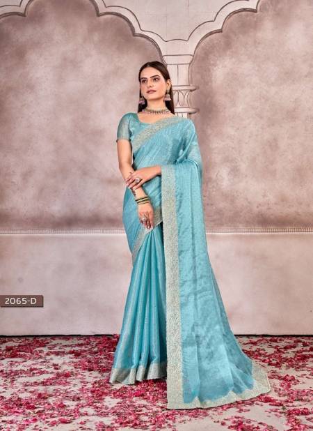 Jayshree 2065 A To D Sitara Chiffon Designer Party Wear Saree Wholesale Shop In Surat