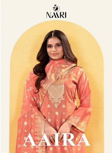 Aaira By Naari Jacquard Designer Salwar Kameez Wholesale Price In Surat