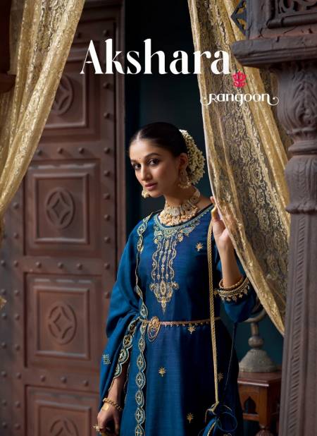 Akshara By Rangoon Silk Designer Readymade Suits Wholesale Shop In Surat