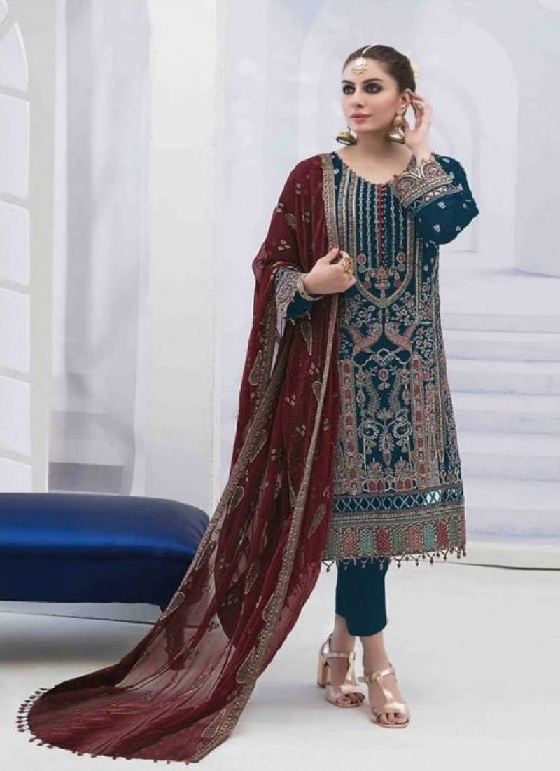 Al Karam 18786 Pakistani Salwar Suits Catalog