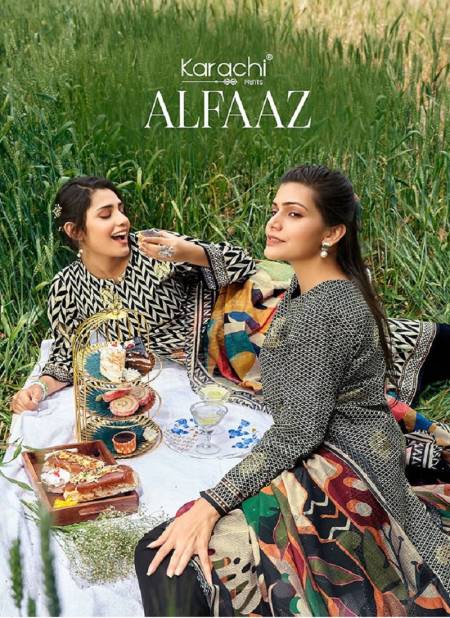 Alfaaz By Kesar Cambric Cotton Digital Printed Dress Material Wholesalers In Delhi
