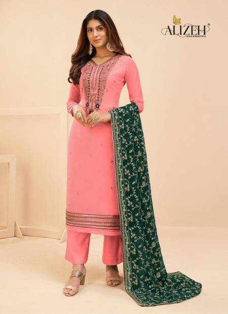 Alizeh Murad 2044 C Georgette Dress Material Supplers In India