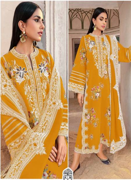 Amal By Embroidery Cambric Cotton Zaha Pakistani Suits Wholesale Price In Surat
