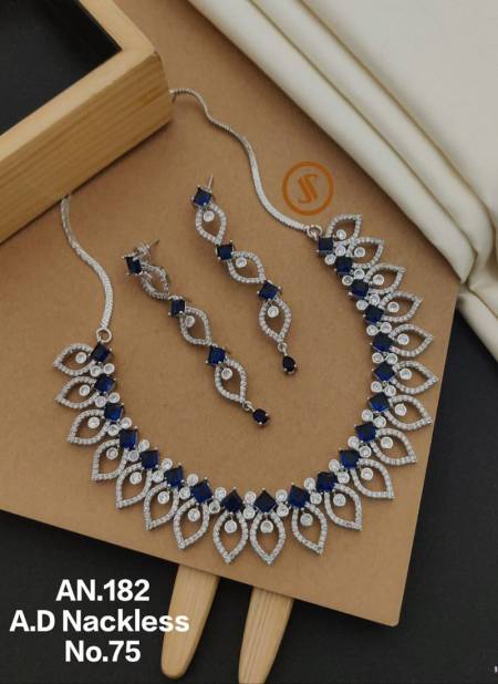 AN T 182 Fancy Designer Diamond Necklace Wholesale Online
