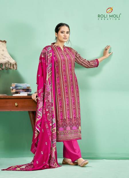 Andaaz By Roli Moli Pashmina Printed Readymade Dress Wholesale Price In Surat
