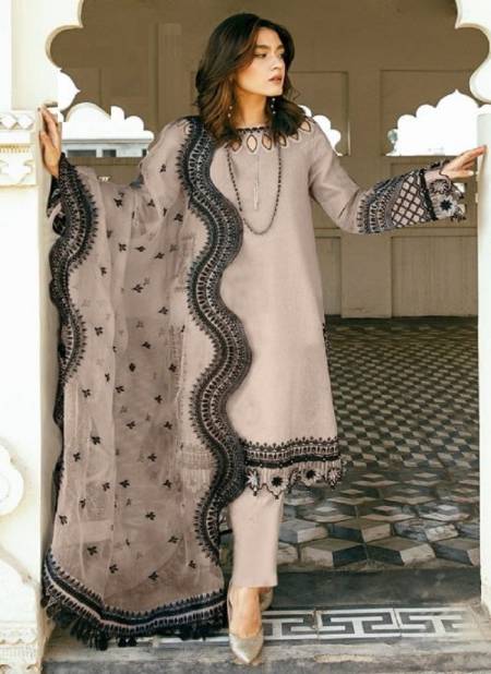 Atta Trendz 2707 Heavy Georgette Ethnic Wear Top And Pant With Dupatta Readymade Collection