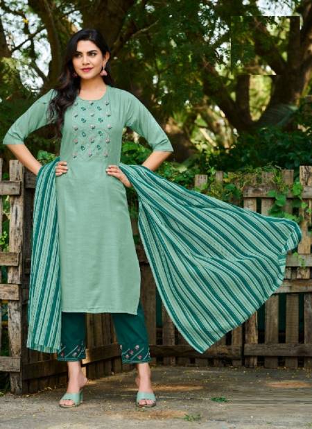 Baanvi Maira Fancy Designer Ethnic Wear Kurti Pant With Dupatta Collection