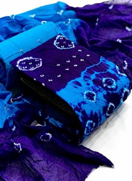 Bandhej Designer Suits 1 Latest Fancy Designer Casual Wear Cotton Dress Material Collection
