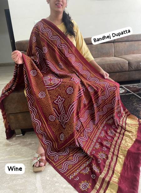Banno Dupatta Vol 3 Designer Print Bandhej Dupatta Wholesale Market In Surat
