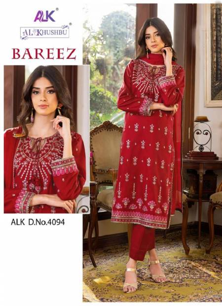 Bareez Vol 1 By Alk Khushbu Georgette Pakistani Suit Wholesale Clothing Suppliers In india 
