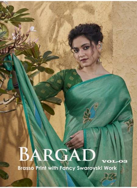 Bargad Vol 3 By Vallabhi Brasso Designer Sarees Wholesale Clothing Distributors In India