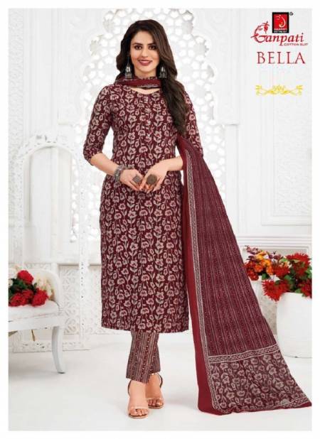 Bella Vol 5 By Ganpati Cotton Printed Kurti With Bottom Dupatta Wholesale Price In Surat