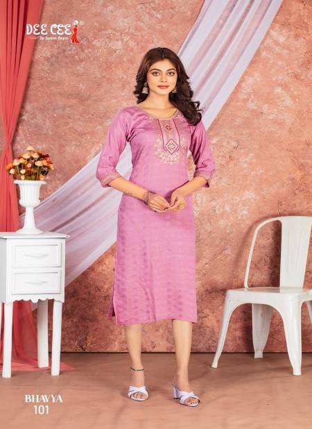 Bhavya By Deecee Bombay Dobby Straight Cut Kurti Wholesale Shop in Surat