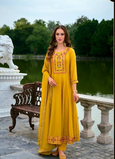 Bibbojaan Vol 2 By Lily And Lali Anarkali Kurti With Bottom Dupatta Wholesale Online
