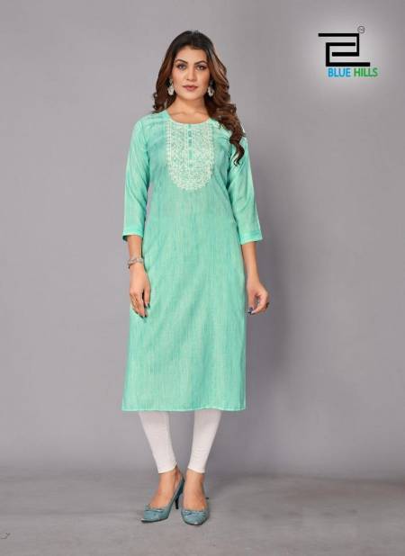 Billiards By Blue Hills Rayon Jacquard Rayon Kurtis Wholesale Market In Surat With Price
