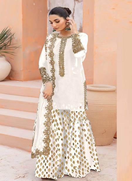 Bilqis B 85 faux Georgette Pakistani Suits Wholesalers In Delhi
