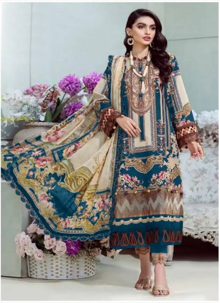 Bliss Vol 3 By Sharaddha 3001 To 3004 Cotton Pakistani Suits Wholesalers In Delhi
