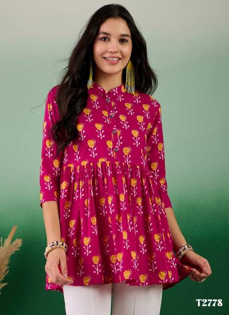 Bosky New Designs By Mahotsav Poly Cotton Wester Top Orders In India