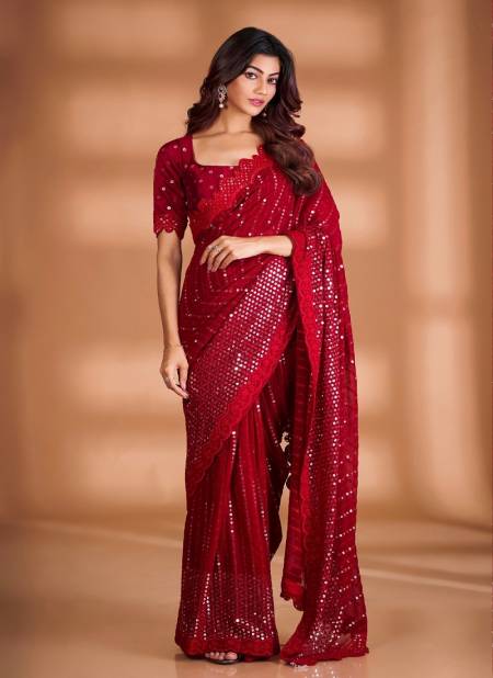 BT 361 Soft Georgette Party Wear Saree Wholesale Market In Surat With Price
