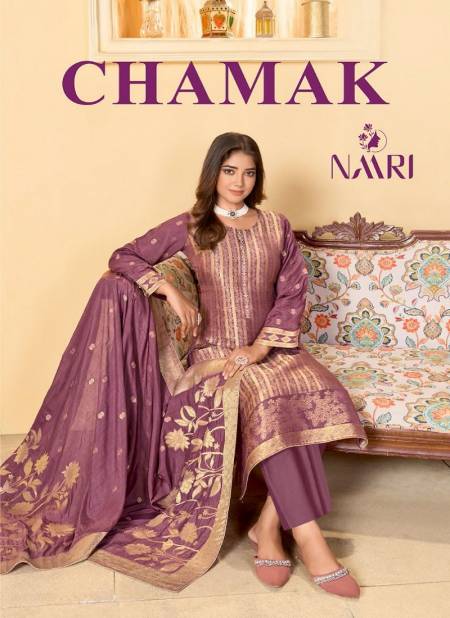 Chamak By Naari Muslin Designer Salwar Kameez Wholesale Shop in Surat