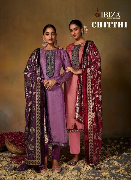 Chitthi By Ibiza Morcco Silk Designer Salwar Kameez Wholesale Price In Surat