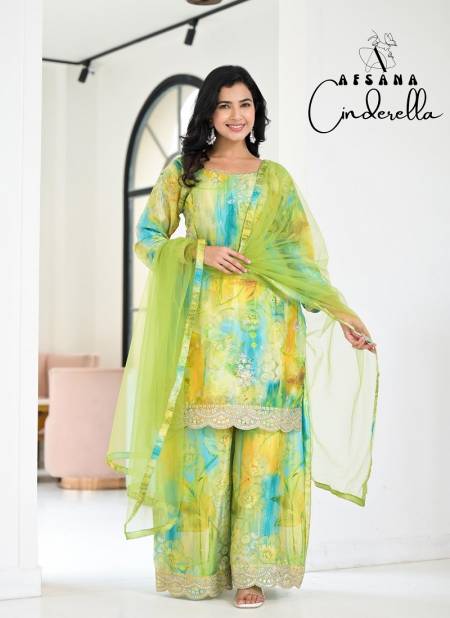 Cinderella By Afsana Designer Printed Chinon Readymade Suits Wholesale Online
