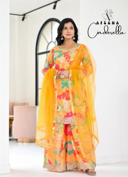 Cinderella Nx By Afsana Designer Printed Chinon Readymade Suits Wholesale Online
