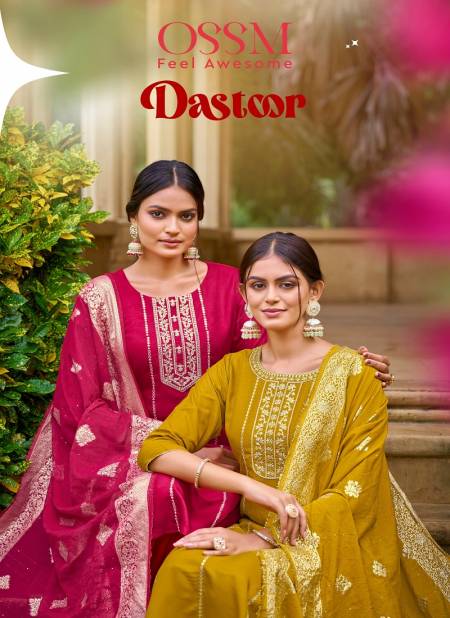 Dastoor By Ossm Viscose Designer Kurti With Bottom Dupatta Wholesale Price In Surat