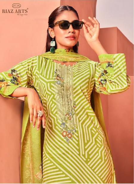 Dhunki By Riaz Arts Printed Karachi Cotton Dress Material Wholesale Market In Surat
