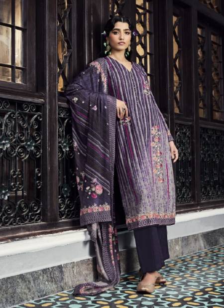 Didaar By Kimora Heer Printed Pashmina Dress Material Catalog
