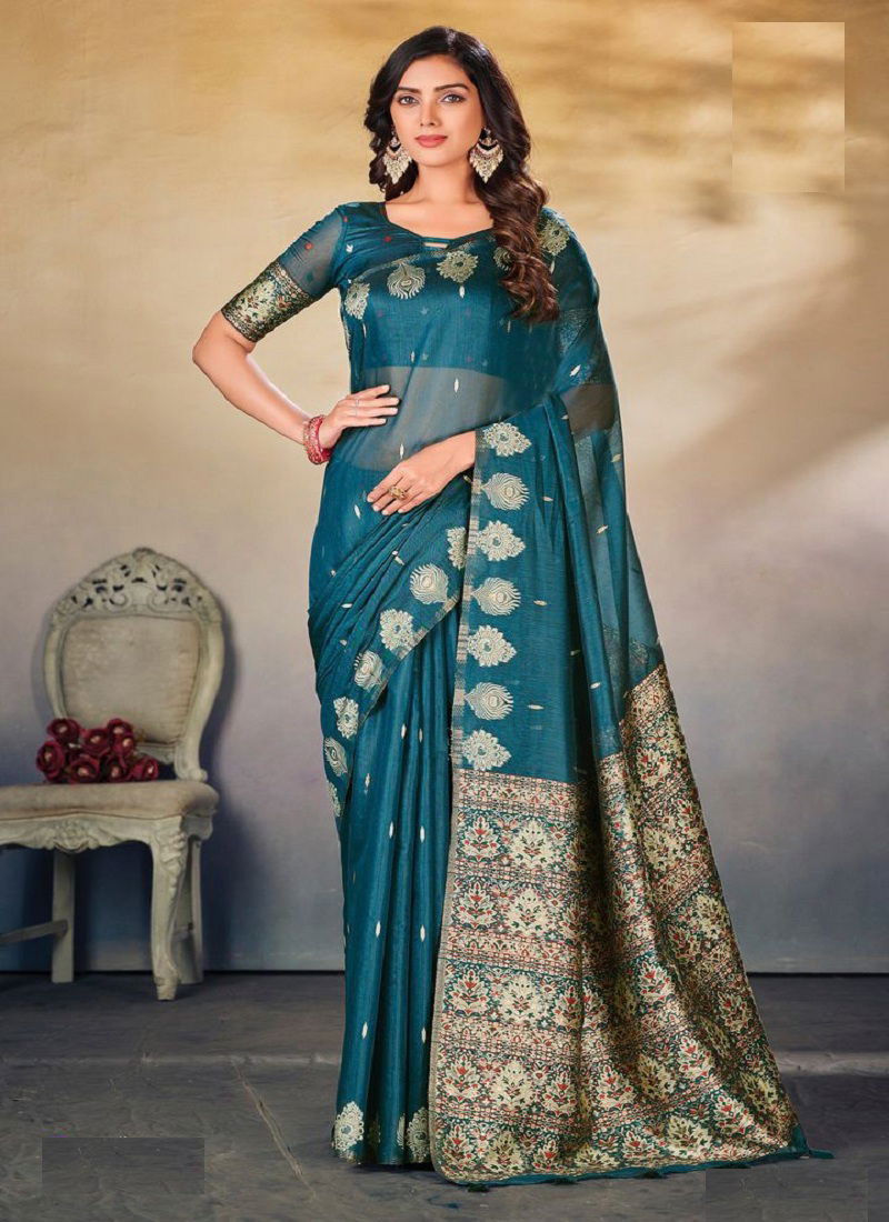 Dorai V 17 Aura Function Wear Wholesale Cotton Sarees Catalog