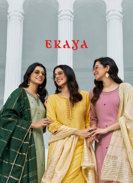 Ekaya By Wanna Pure Viscose Readymade Suits Catalog