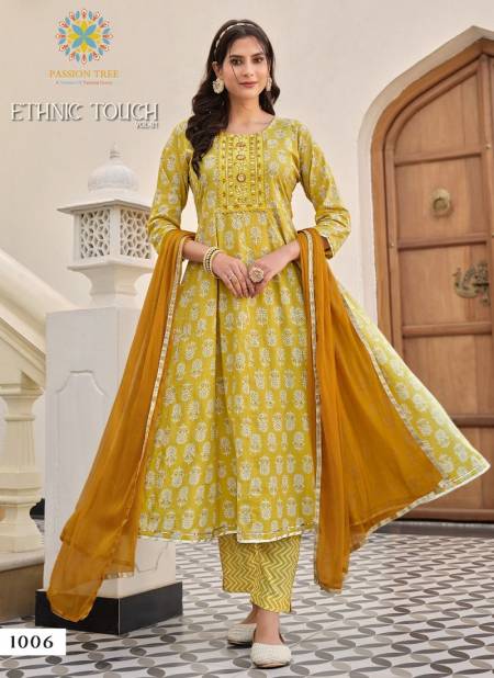Ethnic Touch Vol 1 By Passion Tree Anarkali Readymade Suits Wholesale Price In Surat
